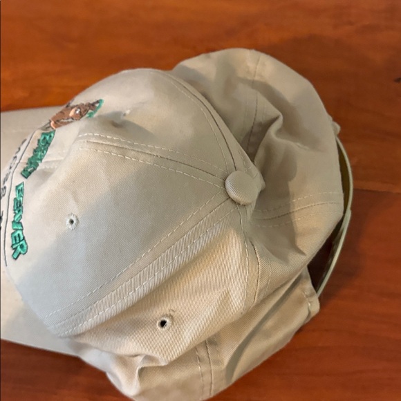 Barky Beaver Moss TN Beige Dad Hat Snapback One Size NWOT - Picture 7 of 7